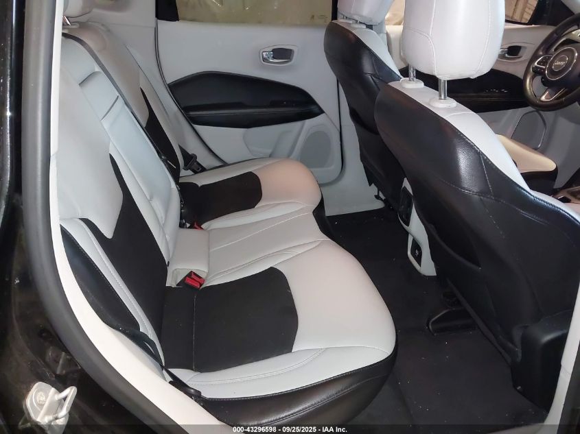 2018 Jeep Compass Latitude 4X4 VIN: 3C4NJDBB3JT350722 Lot: 43296598