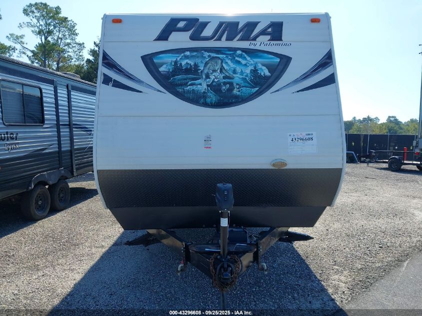 2013 Puma 30Fbss VIN: 4X4TPUF21DP045318 Lot: 43296608