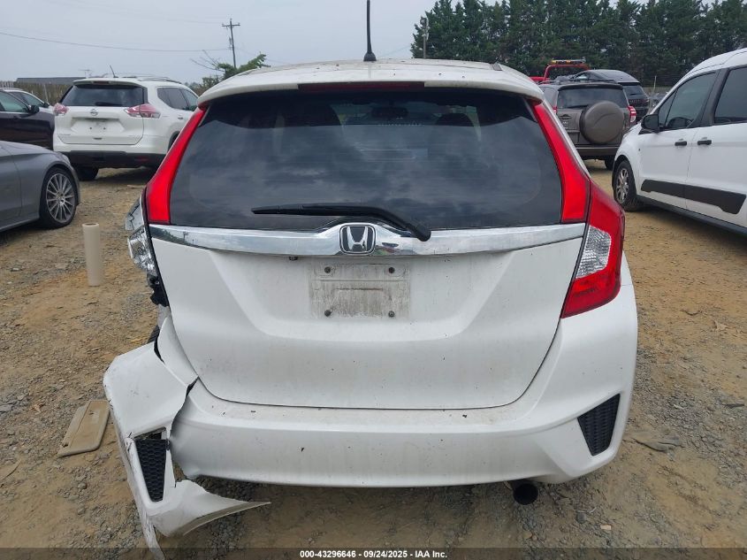 2015 Honda Fit Ex/Ex-L VIN: 3HGGK5H89FM760418 Lot: 43296646