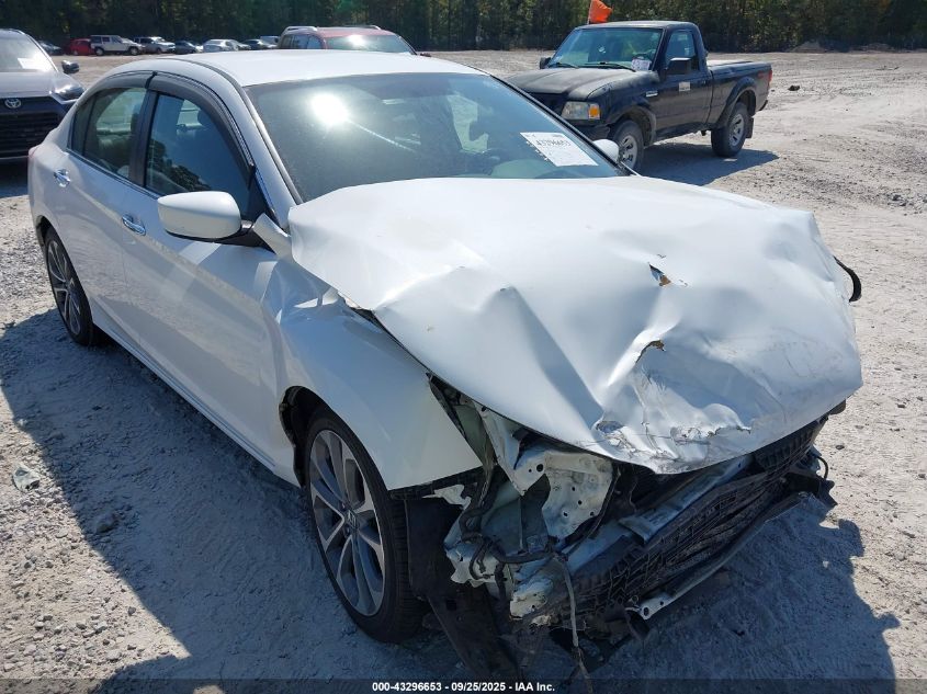 2015 Honda Accord Sport VIN: 1HGCR2F59FA166426 Lot: 43296653