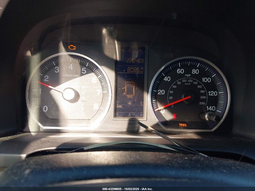 2010 Honda Cr-V Lx VIN: 5J6RE4H37AL020464 Lot: 43296655