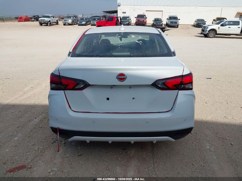 2025 Nissan Versa 1.6 Sv VIN: 3N1CN8EV1SL834174 Lot: 43296660