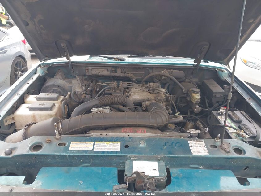 1996 Ford Ranger Super Cab VIN: 1FTCR14U2TTA02129 Lot: 43296674