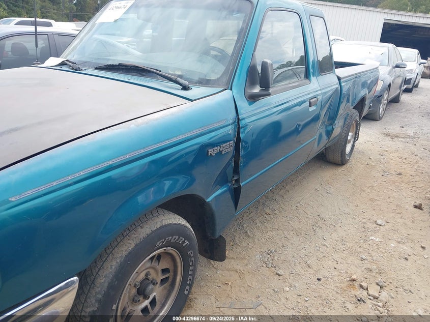 1996 Ford Ranger Super Cab VIN: 1FTCR14U2TTA02129 Lot: 43296674