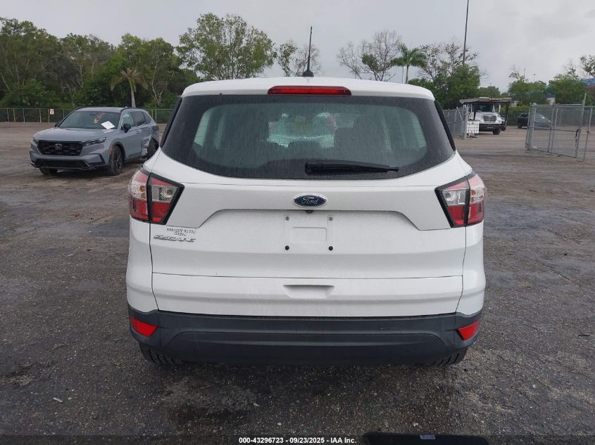 2018 Ford Escape S VIN: 1FMCU0F77JUC24698 Lot: 43296723