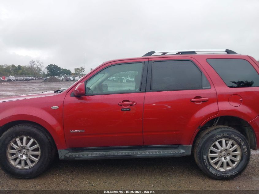 2008 Mercury Mariner Premier VIN: 4M2CU97158KJ42052 Lot: 43296790