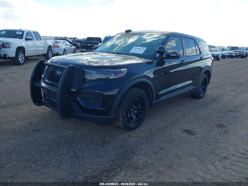 2020 Ford Police Interceptor VIN: 1FM5K8AB8LGC35123 Lot: 43296823