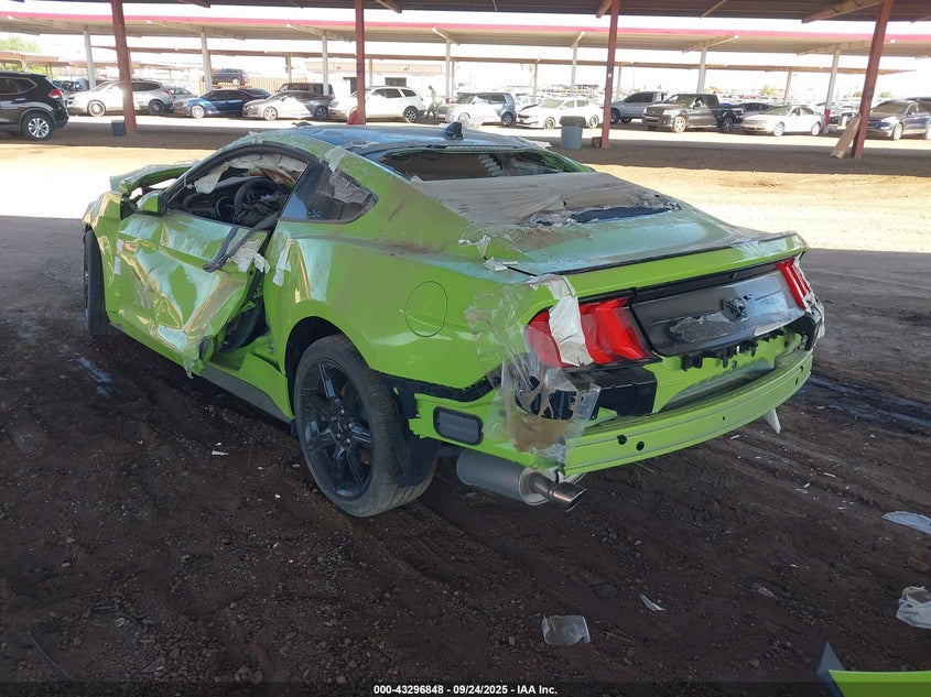 2020 Ford Mustang Ecoboost Fastback green coupe gasoline 1FA6P8TH5L5182460 photo #4