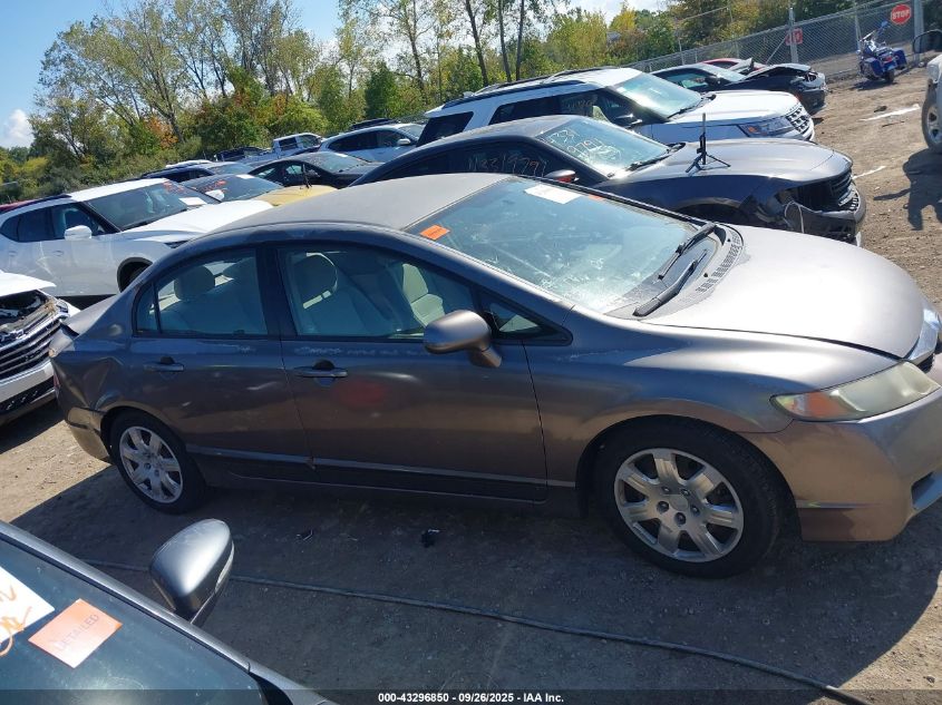 2010 Honda Civic Lx VIN: 2HGFA1F5XAH521161 Lot: 43296850
