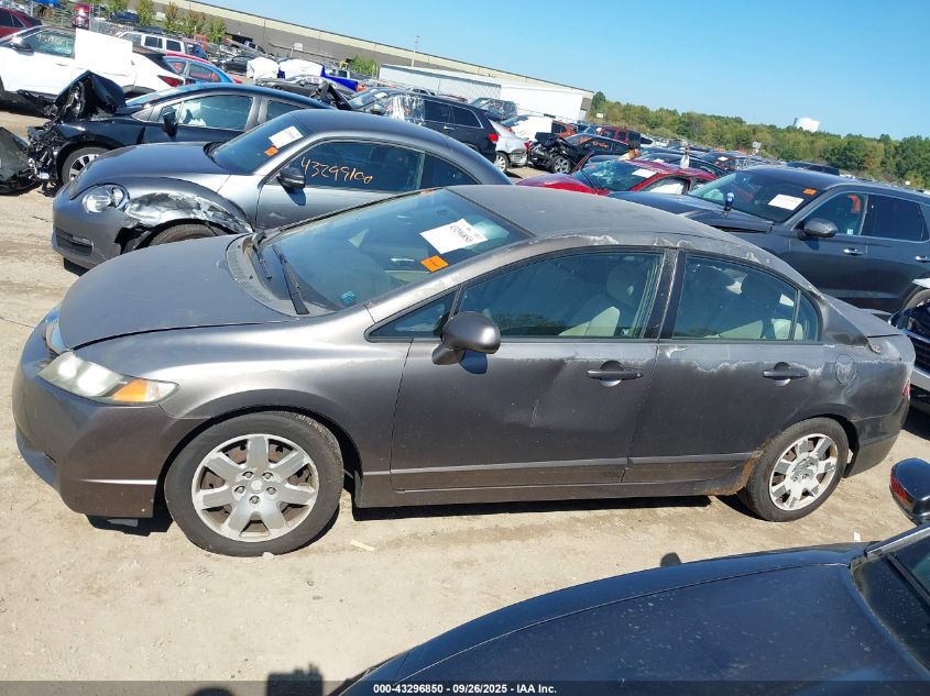 2010 Honda Civic Lx VIN: 2HGFA1F5XAH521161 Lot: 43296850