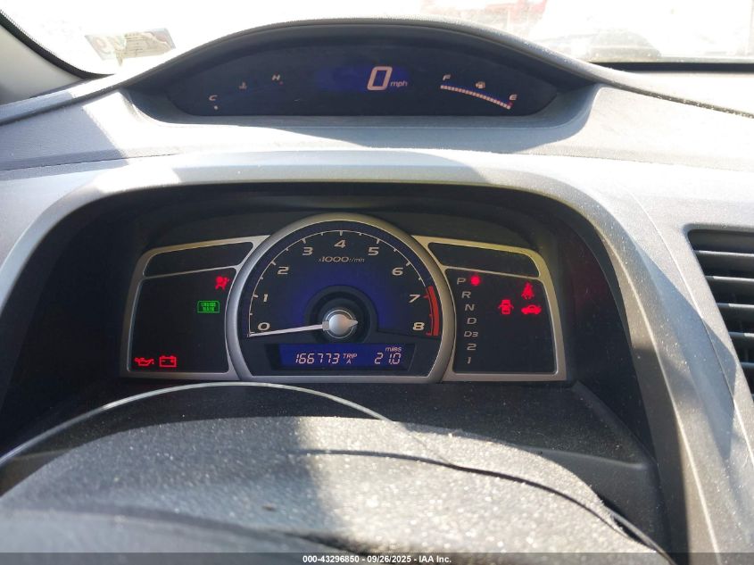 2010 Honda Civic Lx VIN: 2HGFA1F5XAH521161 Lot: 43296850