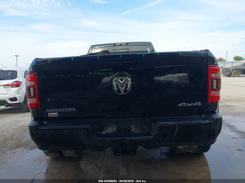 2021 Ram 3500 Laramie 4X4 8' Box VIN: 3C63RRJLXMG504922 Lot: 43296893