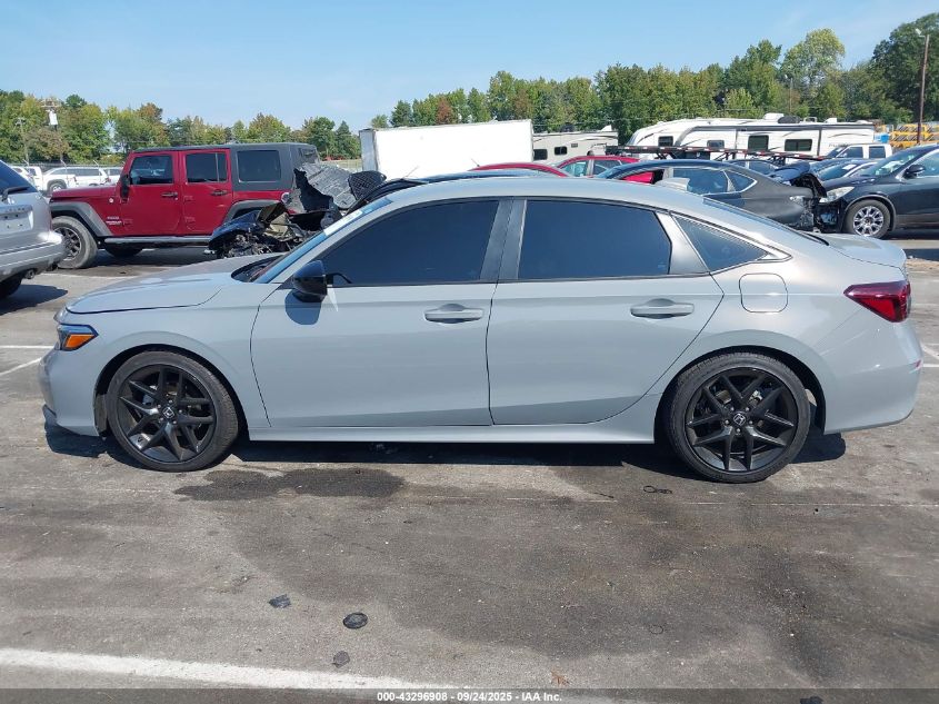 2025 Honda Civic Sport VIN: 2HGFE2F57SH543033 Lot: 43296908