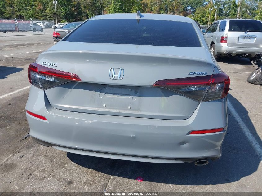 2025 Honda Civic Sport VIN: 2HGFE2F57SH543033 Lot: 43296908