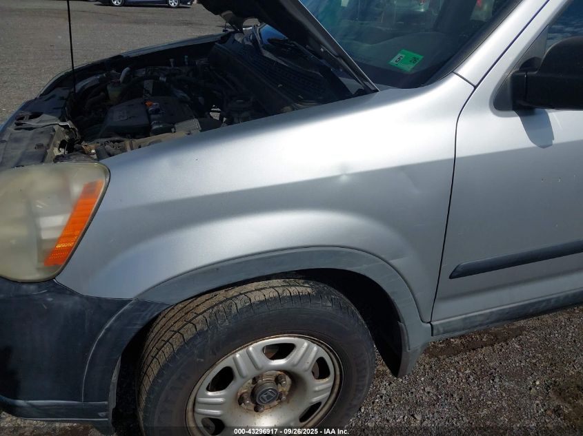 2006 Honda Cr-V Lx VIN: JHLRD78576C036816 Lot: 43296917