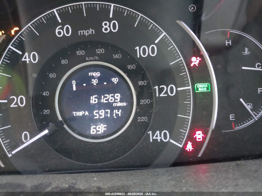 2013 Honda Cr-V Ex VIN: 3CZRM3H51DG706533 Lot: 43296922