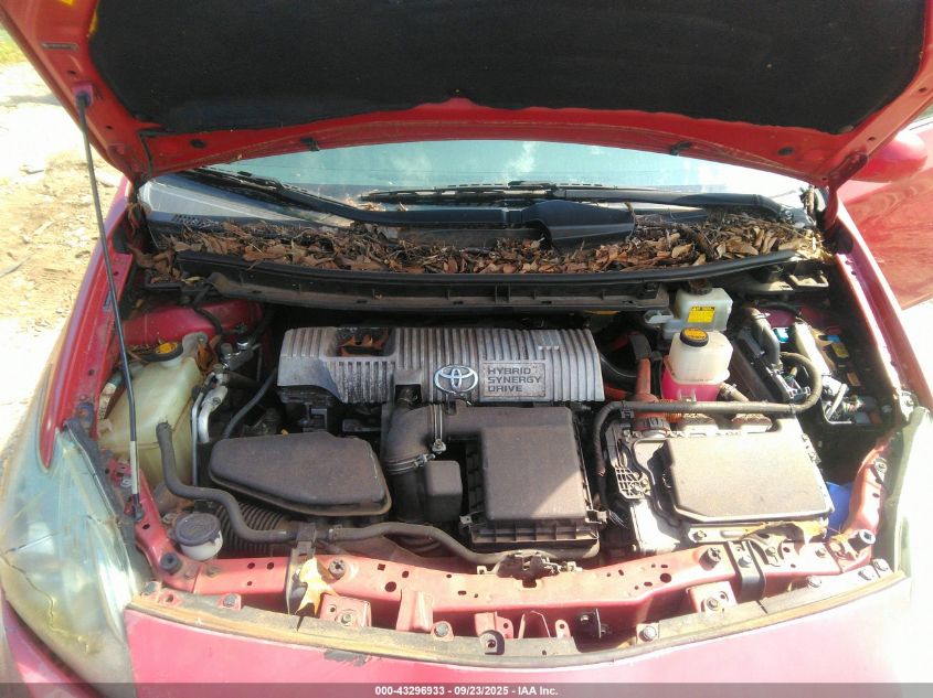 2010 Toyota Prius Ii VIN: JTDKN3DU4A0172932 Lot: 43296933