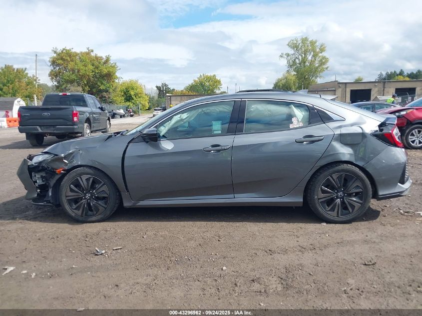 2019 Honda Civic Ex VIN: SHHFK7H62KU406922 Lot: 43296962