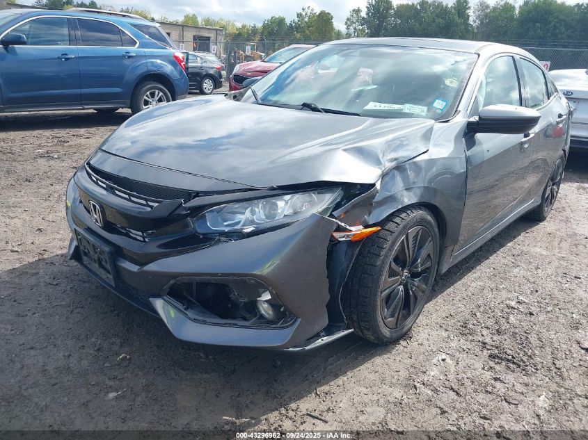2019 Honda Civic Ex VIN: SHHFK7H62KU406922 Lot: 43296962
