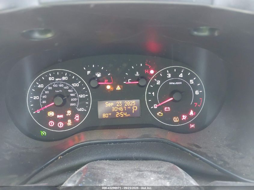 2022 Ram Promaster City Cargo Van VIN: ZFBHRFAB9N6X83080 Lot: 43296971