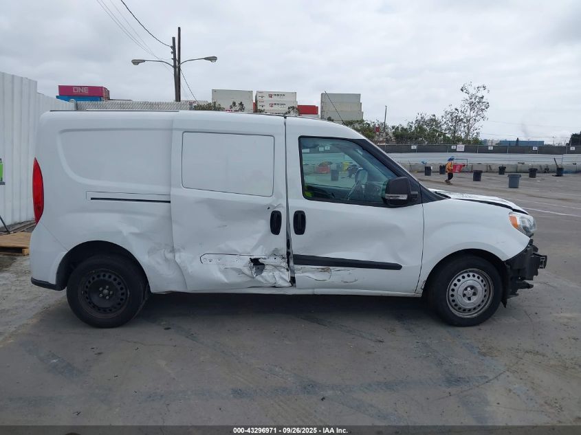 2022 Ram Promaster City Cargo Van VIN: ZFBHRFAB9N6X83080 Lot: 43296971