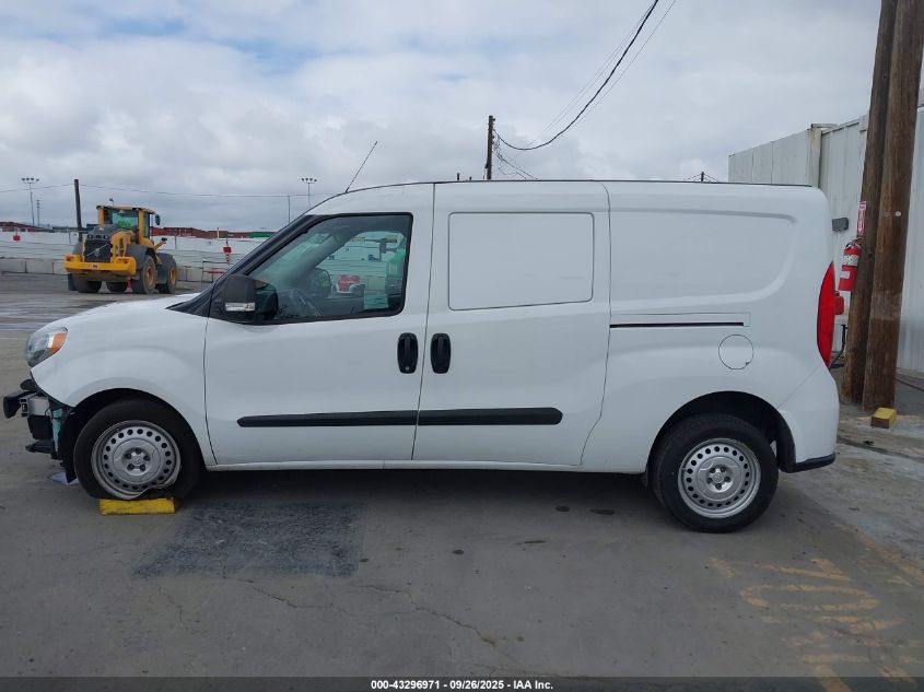 2022 Ram Promaster City Cargo Van VIN: ZFBHRFAB9N6X83080 Lot: 43296971