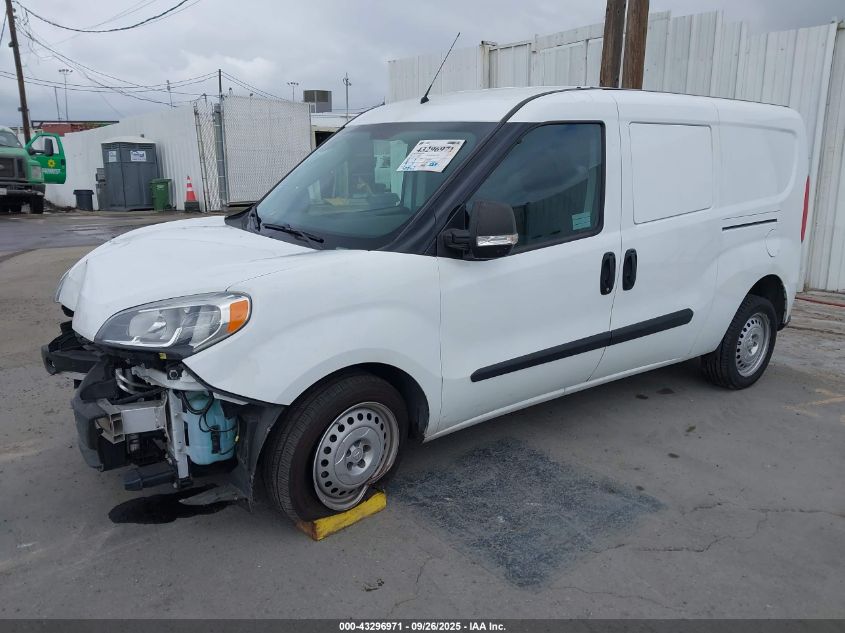 2022 Ram Promaster City Cargo Van VIN: ZFBHRFAB9N6X83080 Lot: 43296971