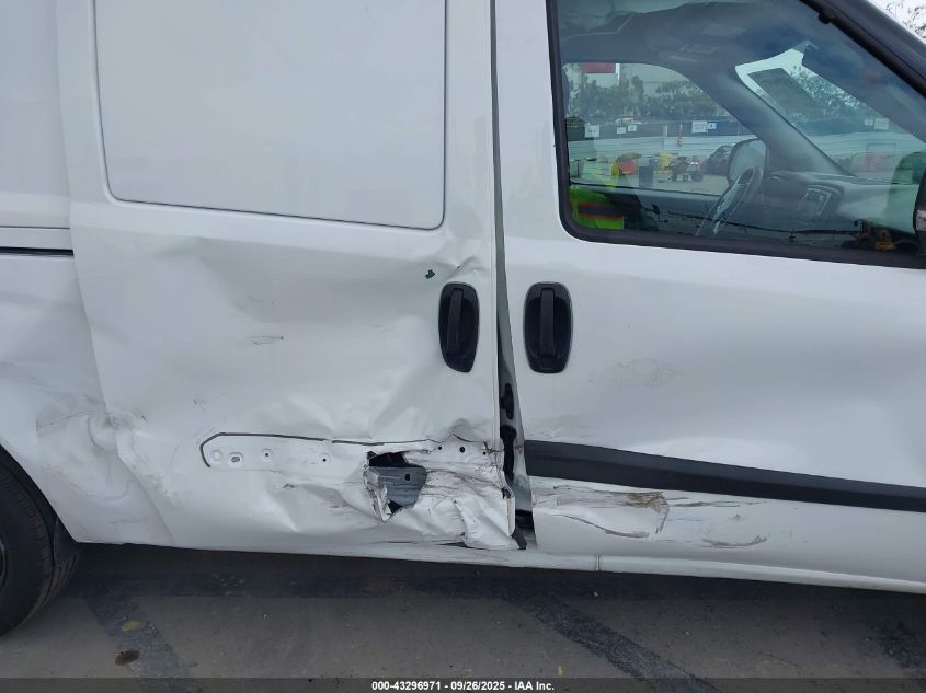 2022 Ram Promaster City Cargo Van VIN: ZFBHRFAB9N6X83080 Lot: 43296971