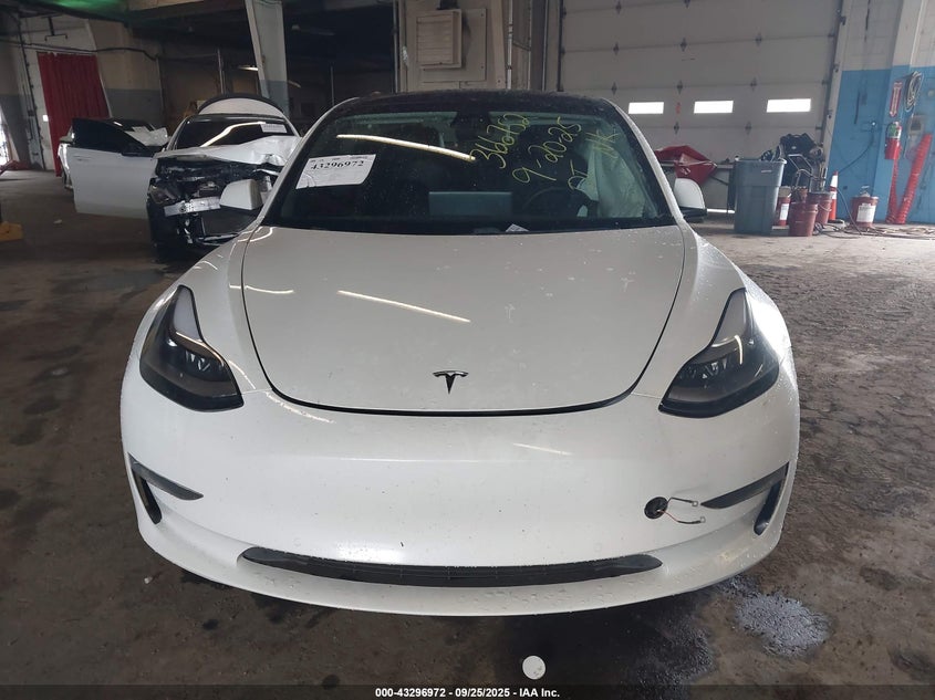 2021 Tesla Model 3 Standard Range Plus Rear-Wheel Drive VIN: 5YJ3E1EA6MF009508 Lot: 43296972