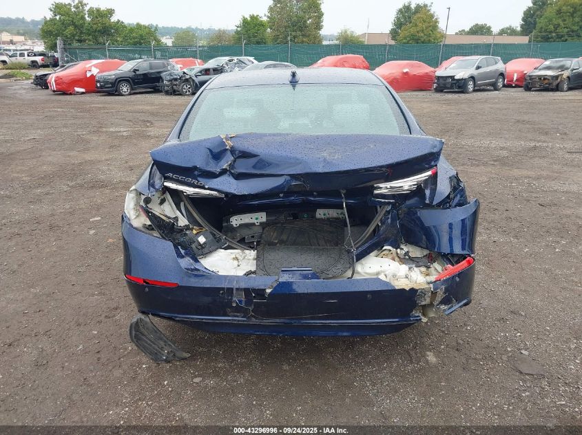 2020 Honda Accord Hybrid Ex-L VIN: 1HGCV3F50LA004844 Lot: 43296996