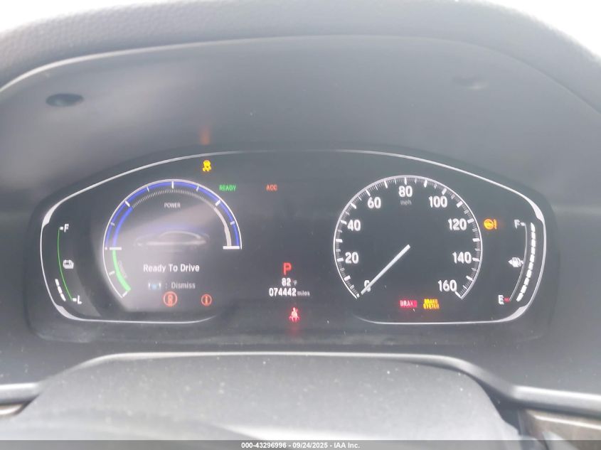 2020 Honda Accord Hybrid Ex-L VIN: 1HGCV3F50LA004844 Lot: 43296996