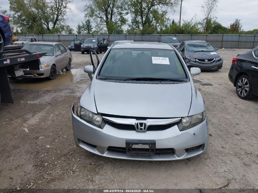 2009 Honda Civic Lx VIN: 19XFA16589E008304 Lot: 43297014
