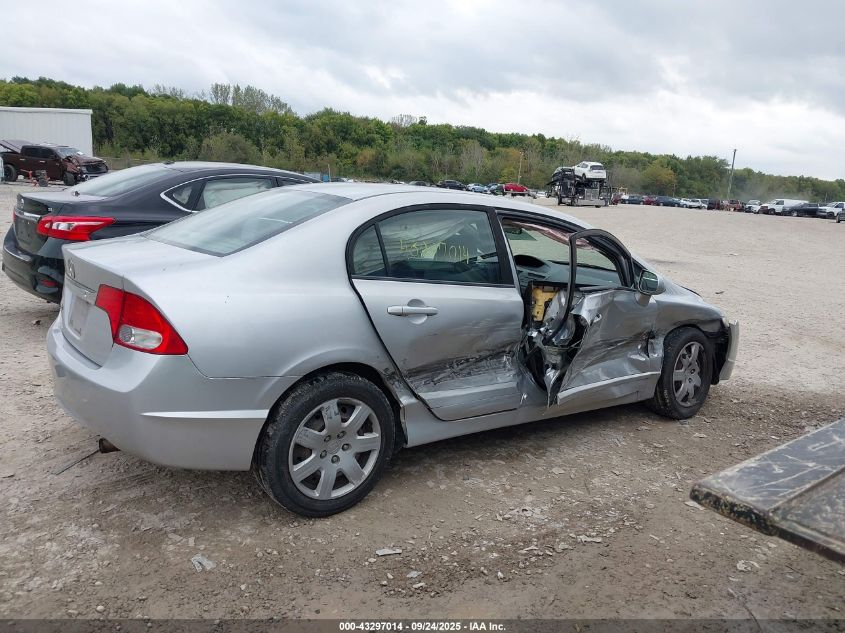 2009 Honda Civic Lx VIN: 19XFA16589E008304 Lot: 43297014