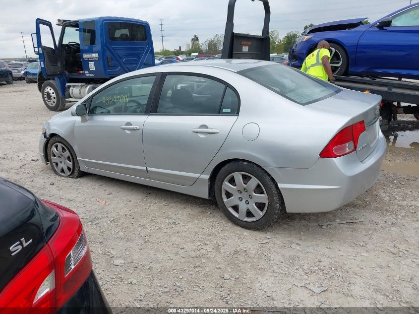 2009 Honda Civic Lx VIN: 19XFA16589E008304 Lot: 43297014