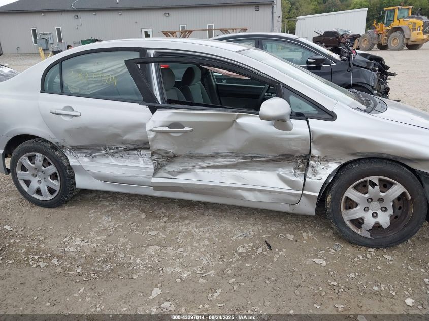 2009 Honda Civic Lx VIN: 19XFA16589E008304 Lot: 43297014