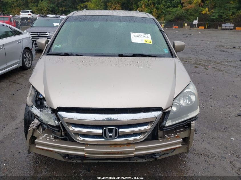 2005 Honda Odyssey Ex VIN: 5FNRL38435B417838 Lot: 43297026