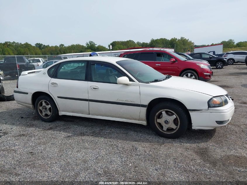 2002 Chevrolet Impala Ls VIN: 2G1WH55K129243635 Lot: 43297045
