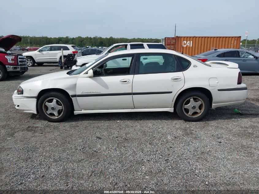 2002 Chevrolet Impala Ls VIN: 2G1WH55K129243635 Lot: 43297045