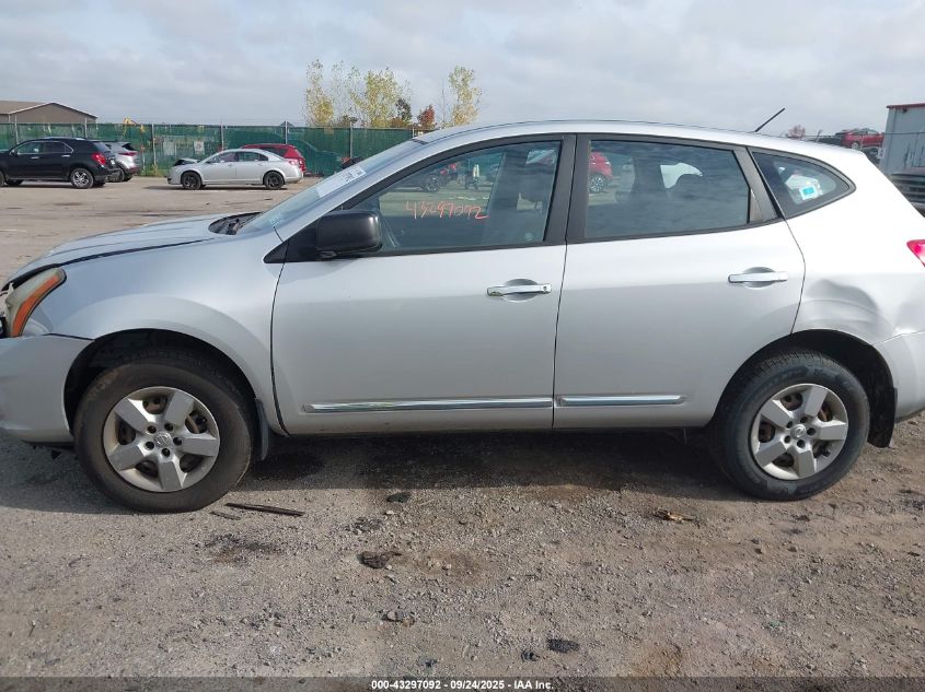 2014 Nissan Rogue Select S VIN: JN8AS5MVXEW704989 Lot: 43297092