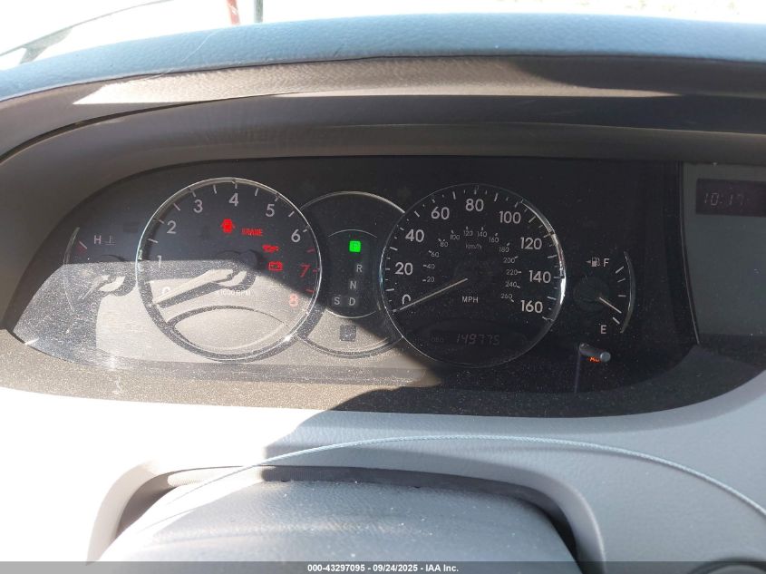 2005 Toyota Avalon Xls VIN: 4T1BK36B75U037135 Lot: 43297095