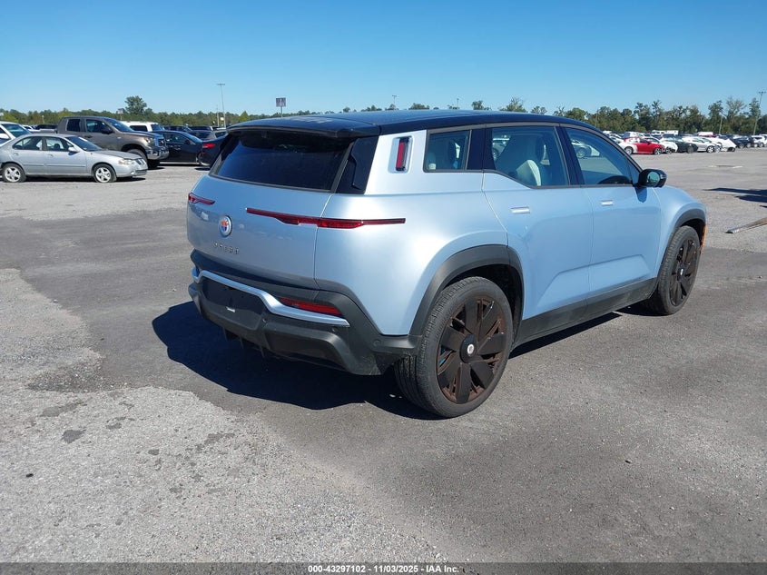 Vin: vcf1ebu24pg009217, lot: 43791722, fisker ocean extreme 20234