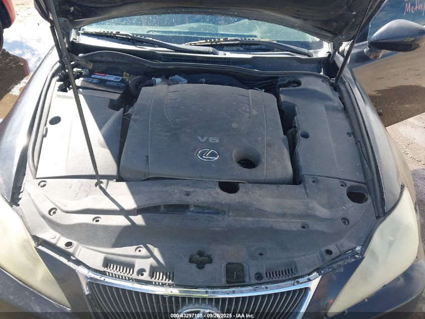2007 Lexus Is 250 VIN: JTHBK262572033712 Lot: 43297105