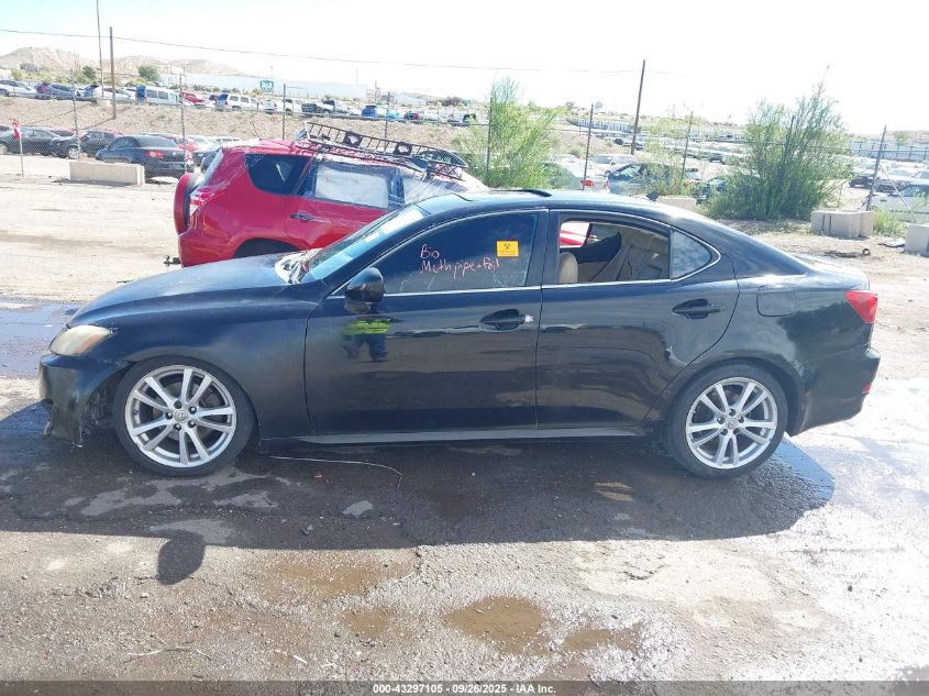 2007 Lexus Is 250 VIN: JTHBK262572033712 Lot: 43297105