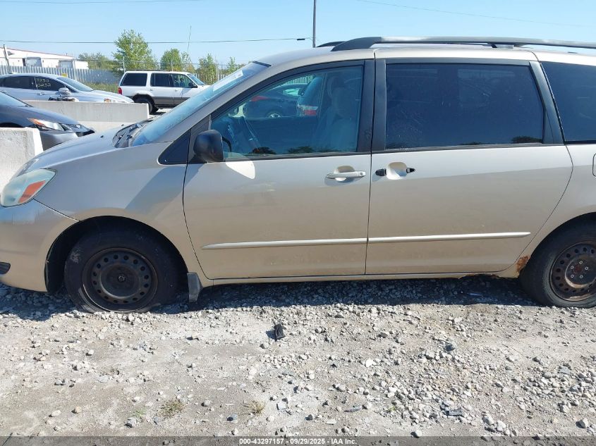 2004 Toyota Sienna Le VIN: 5TDZA23C44S040350 Lot: 43297157
