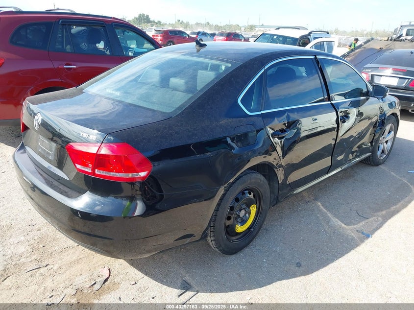 2015 VOLKSWAGEN PASSAT 1.8T SE 1VWBS7A32FC003264