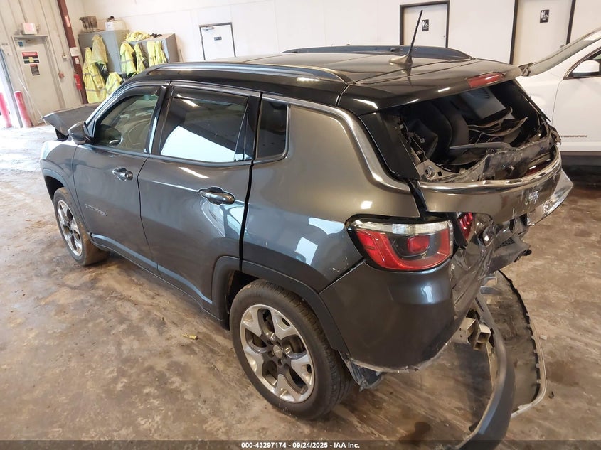 2019 Jeep Compass Limited 4X4 grey other gasoline 3C4NJDCB1KT780880 photo #4