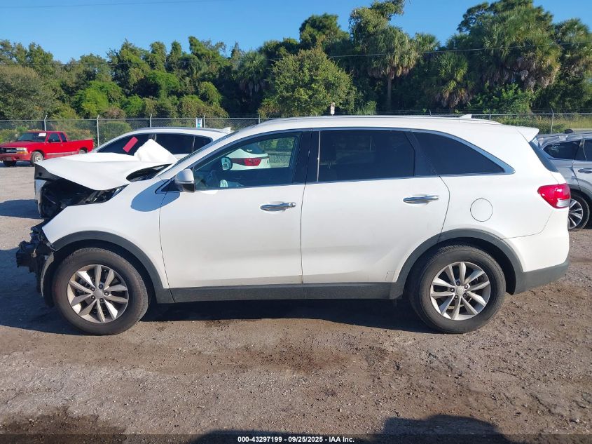 2016 Kia Sorento 2.4L Lx VIN: 5XYPG4A35GG173544 Lot: 43297199