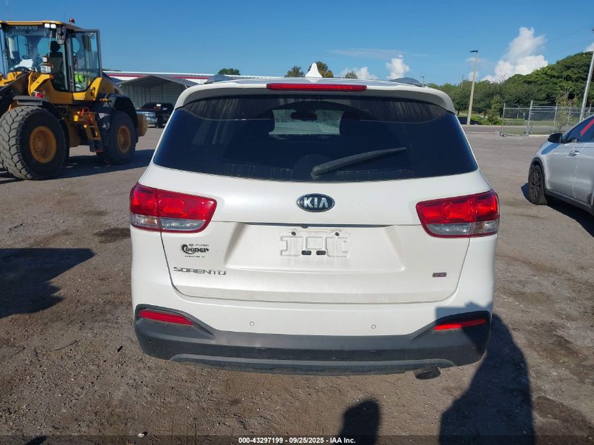 2016 Kia Sorento 2.4L Lx VIN: 5XYPG4A35GG173544 Lot: 43297199