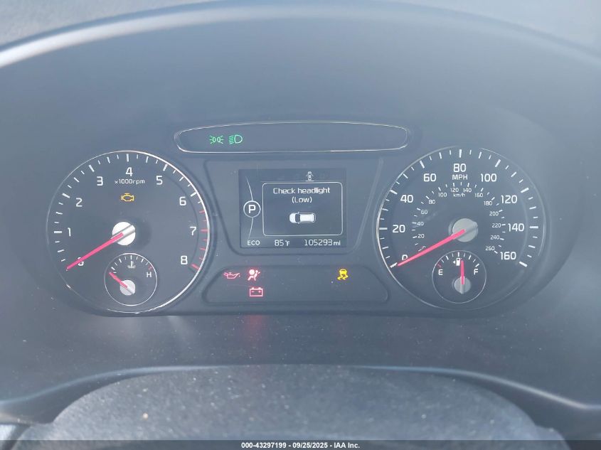 2016 Kia Sorento 2.4L Lx VIN: 5XYPG4A35GG173544 Lot: 43297199