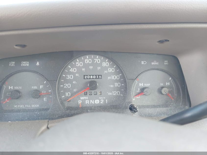 2001 Mercury Grand Marquis Ls VIN: 2MEFM75W01X669357 Lot: 43297218